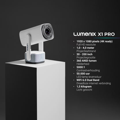 Lumenix X1 PRO Wit - Mijn winkel