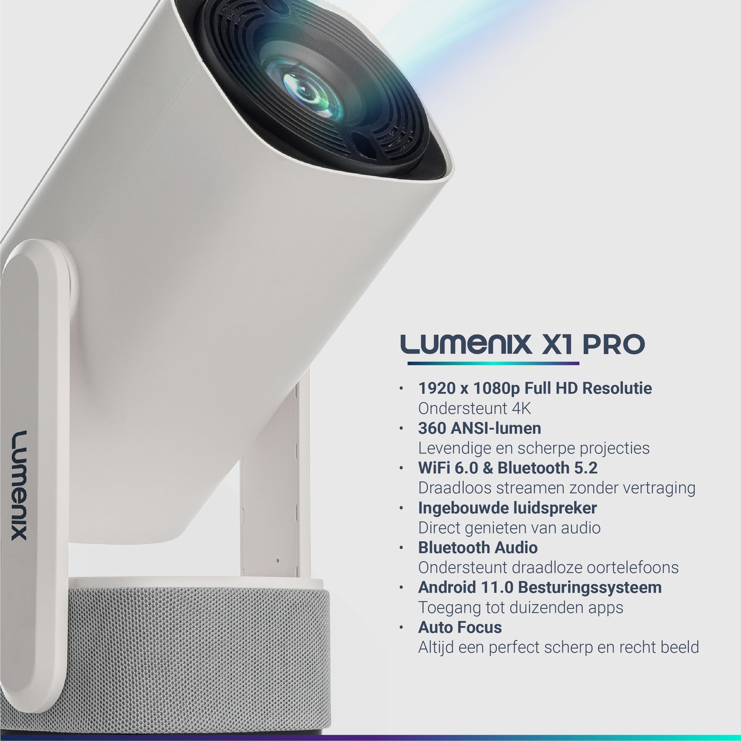 Lumenix X1 PRO Wit - Mijn winkel