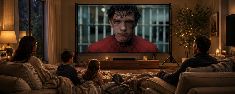 Filmavond met het gezin