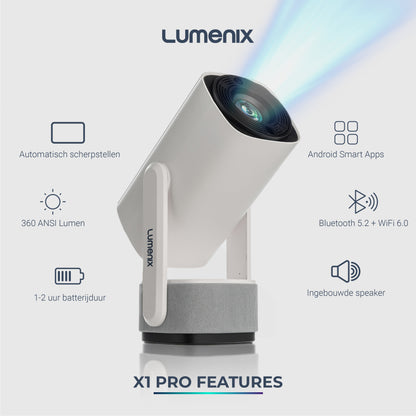 Lumenix X1 PRO Wit - Mijn winkel