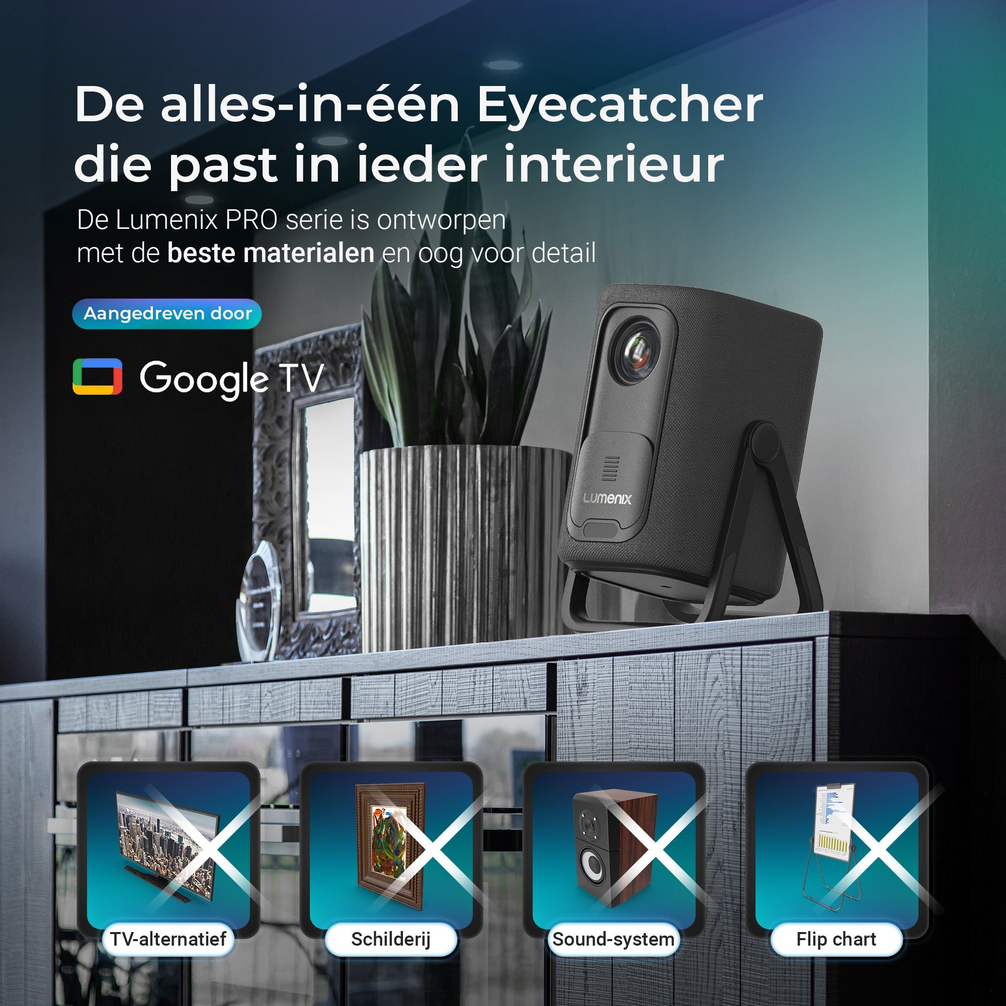 Lumenix AIR Zwart - Lumenix