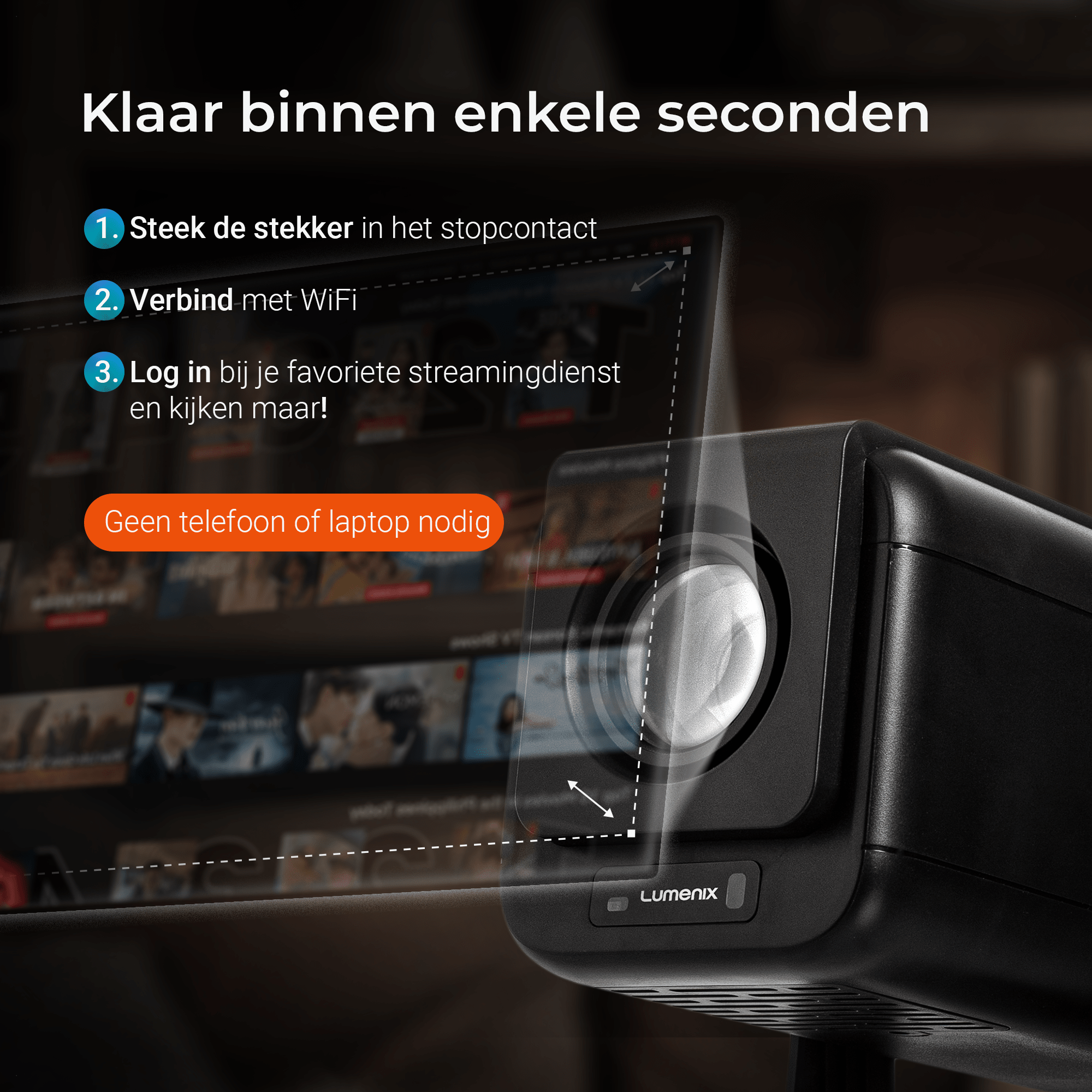 Lumenix NEO Zwart - Lumenix
