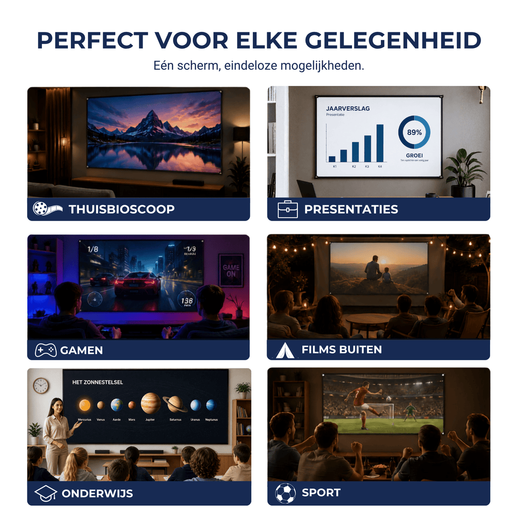 Lumenix Projectiescherm ALR Start 84 inch - Lumenix