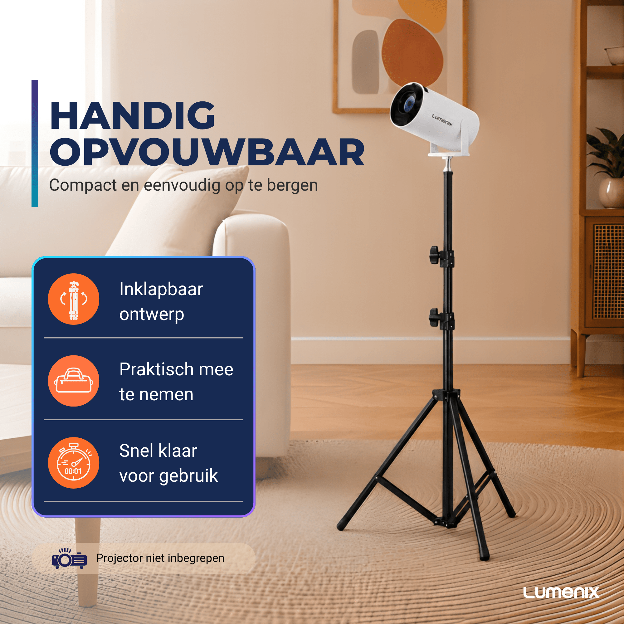 Lumenix Projector Statief - Lumenix