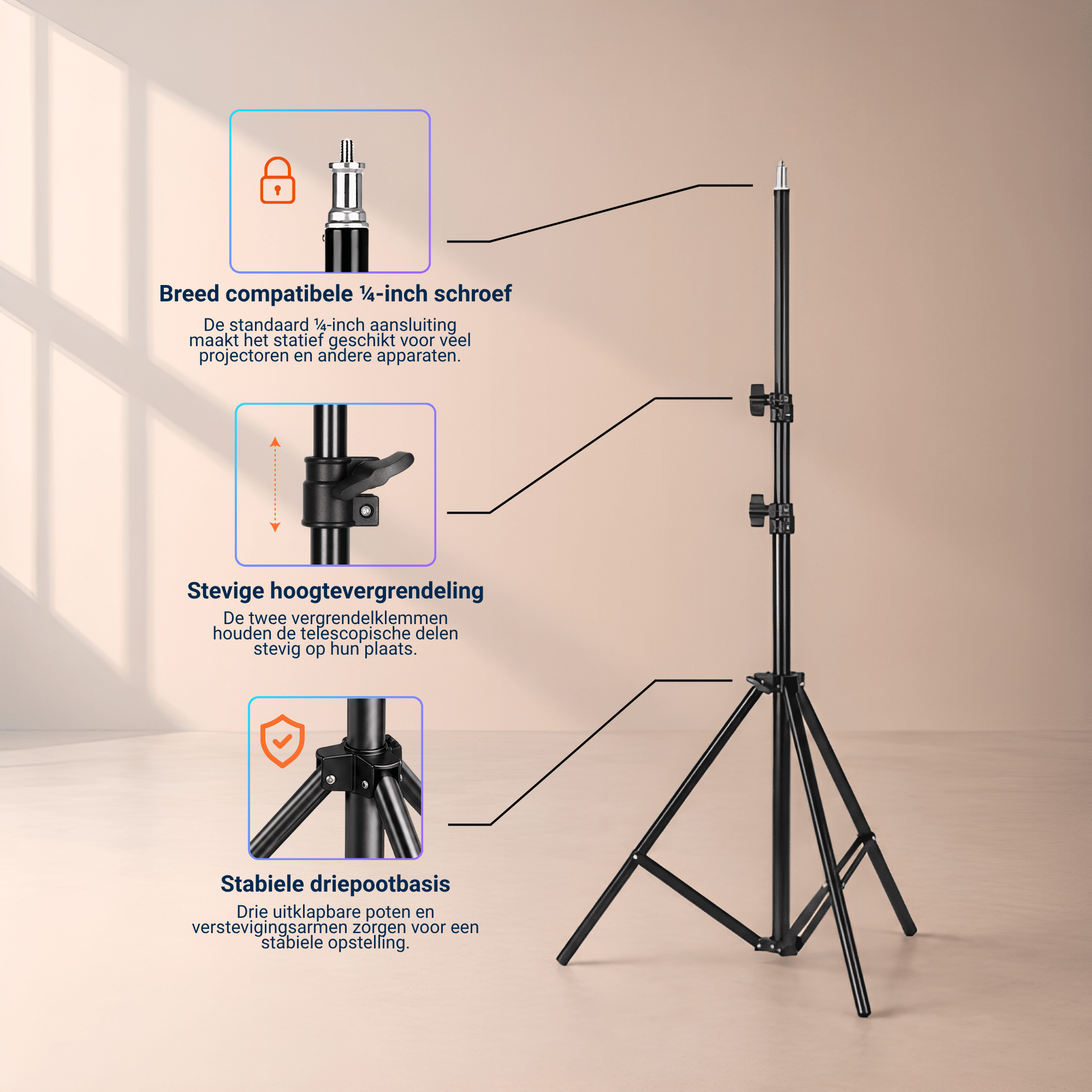 Lumenix Projector Statief - Lumenix
