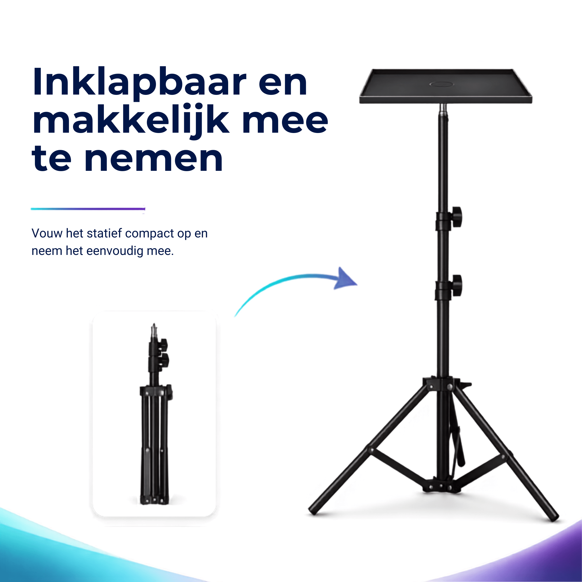 Lumenix Projector Statief Pallet Support - Lumenix