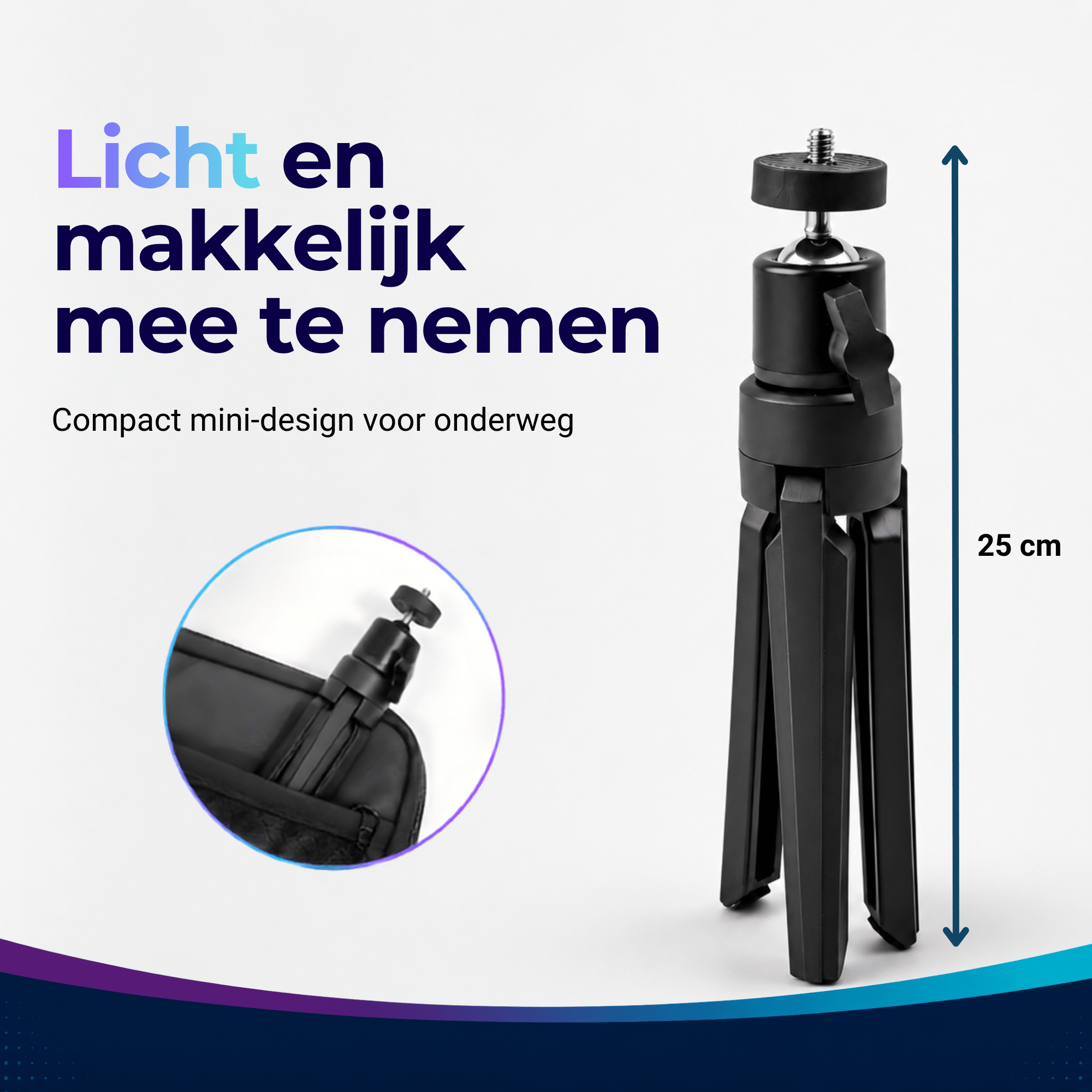Lumenix Tafelstandaard Tripod - Lumenix