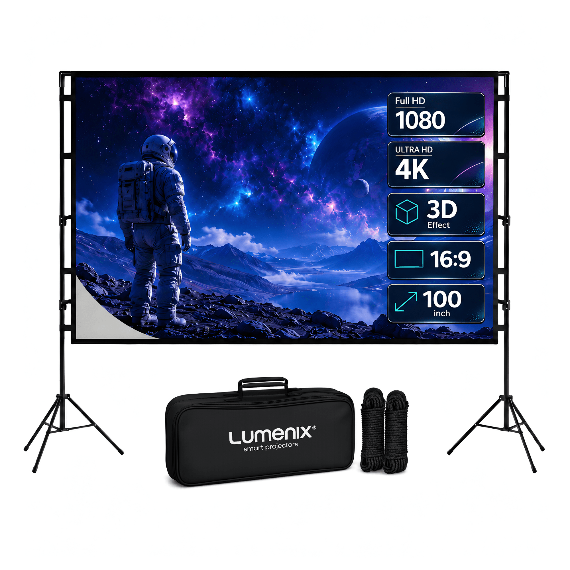 Projectiescherm ALR Plus 100 inch - Lumenix